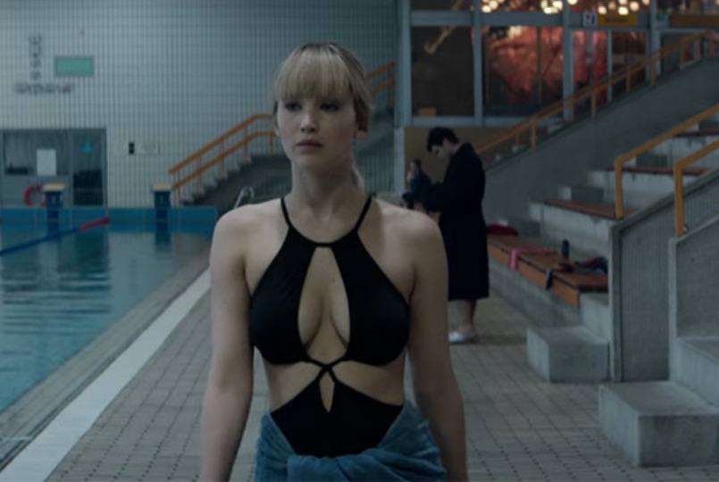 Red Hot! Jennifer Lawrence scorches in 'Red Sparrow ...